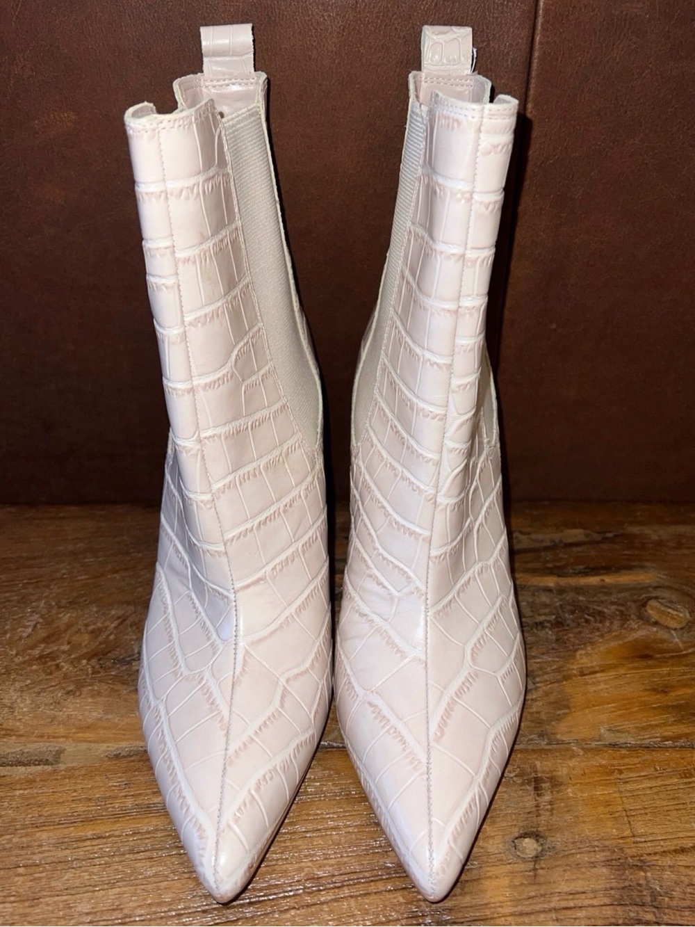 Marc Fisher Garliss Leather Boots Women Like New